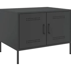 vidaXL Table basse 68x50x50,5 cm acier
