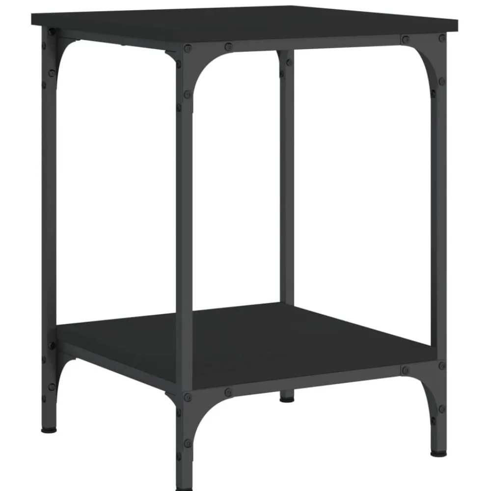 vidaXL Table basse 40x40x55 cm bois d'ingénierie