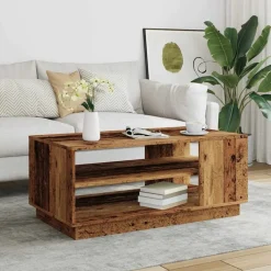 vidaXL Table basse 102x55x43 cm bois d'ingénierie