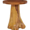 Tables-vidaXL Table basse 40x40 cm Bois de teck massif