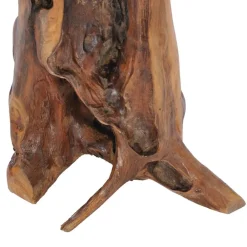 Tables-vidaXL Table basse 40x40 cm Bois de teck massif