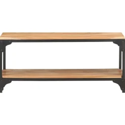 Tables-vidaXL Table basse 90x30x40 cm Bois solide d'acacia