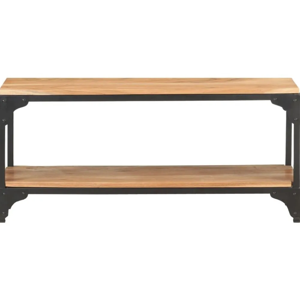 Tables-vidaXL Table basse 90x30x40 cm Bois solide d'acacia