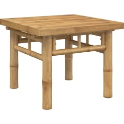 vidaXL Table basse 45x45x35 cm bambou