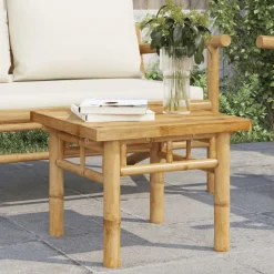 vidaXL Table basse 45x45x35 cm bambou