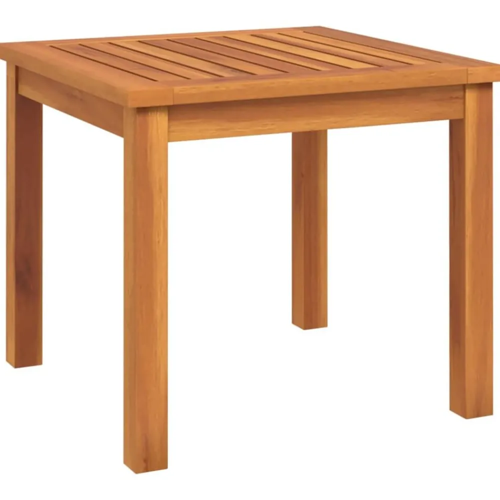 vidaXL Table basse 40x40x36 cm bois d'acacia massif