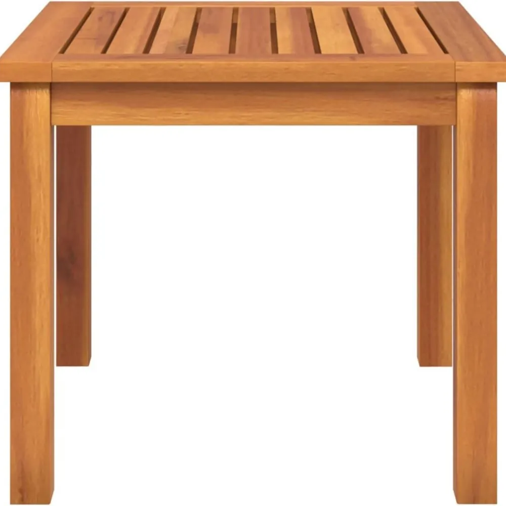vidaXL Table basse 40x40x36 cm bois d'acacia massif