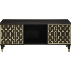 vidaXL Table basse 100x54x40 cm bois de manguier massif