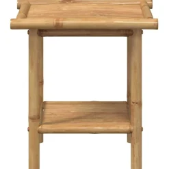 Tables-vidaXL Table basse 45x45x45 cm bambou