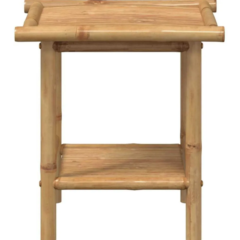 Tables-vidaXL Table basse 45x45x45 cm bambou