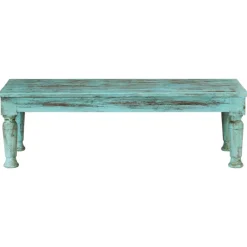 Tables-vidaXL Table basse 110x50x34 cm Bois de récupération massif