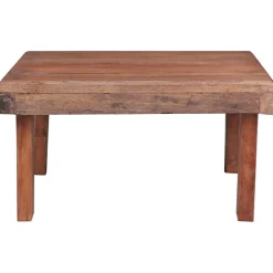 vidaXL Table basse 60x45x23 cm bois d'acajou massif