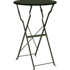 vidaXL Table bistrot Ø 50 x 71 cm Acier revêtu de poudre