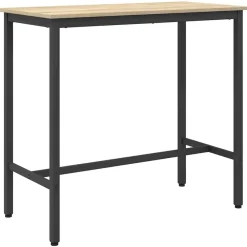 Tables-vidaXL table Chêne Sonoma 100 x 50 x 90,5 cm Ch&ecirc;ne sonoma