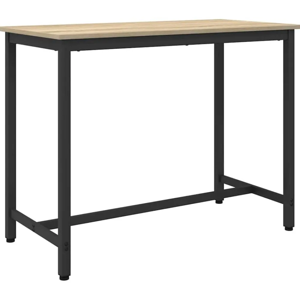 vidaXL table Chêne Sonoma 100 x 50 x 76,5 cm