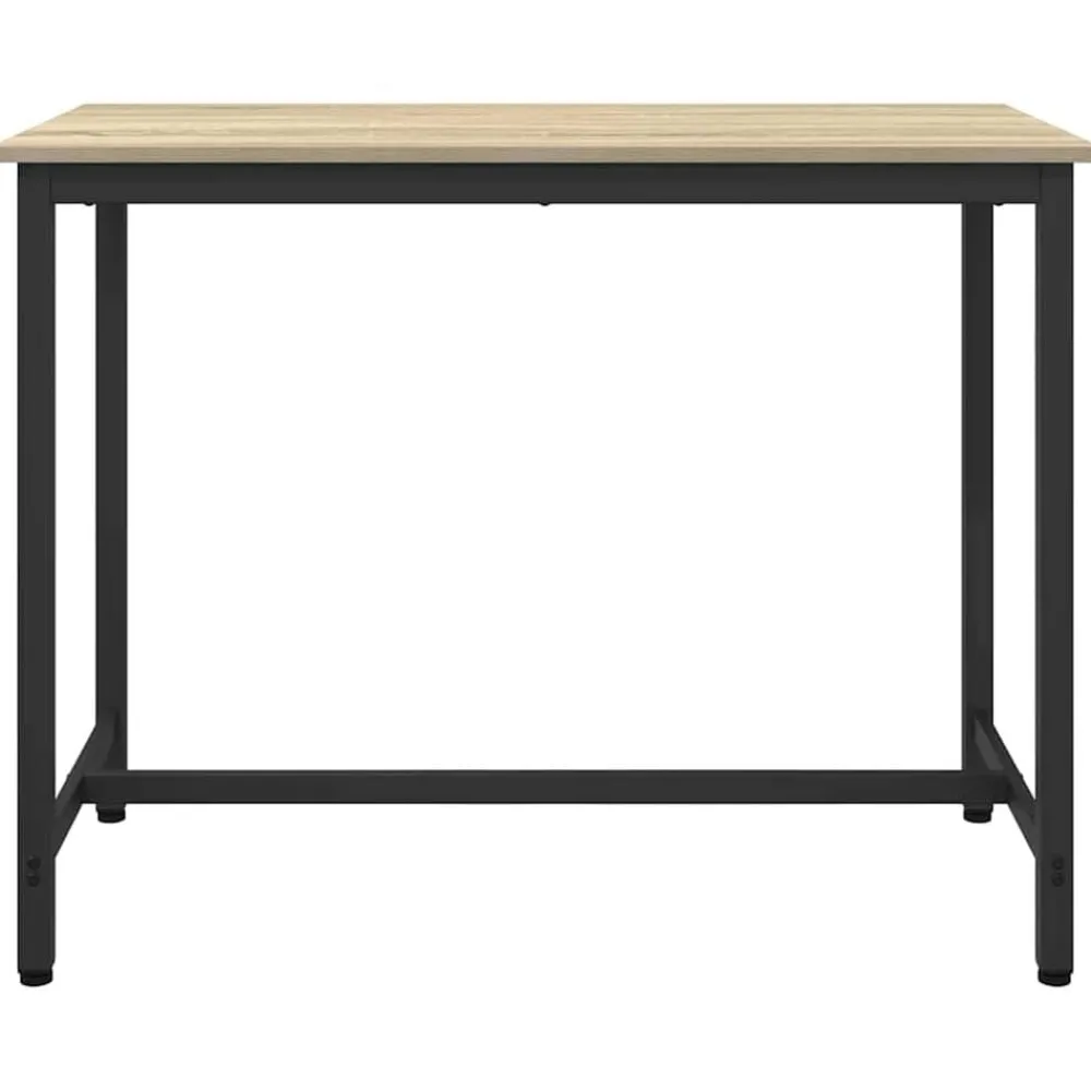 vidaXL table Chêne Sonoma 100 x 50 x 76,5 cm
