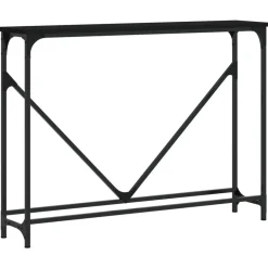 vidaXL Table console 102x22,5x75 cm bois d'ingénierie