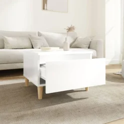 vidaXL Table d'appoint 50x46x35 cm Bois d'ingénierie