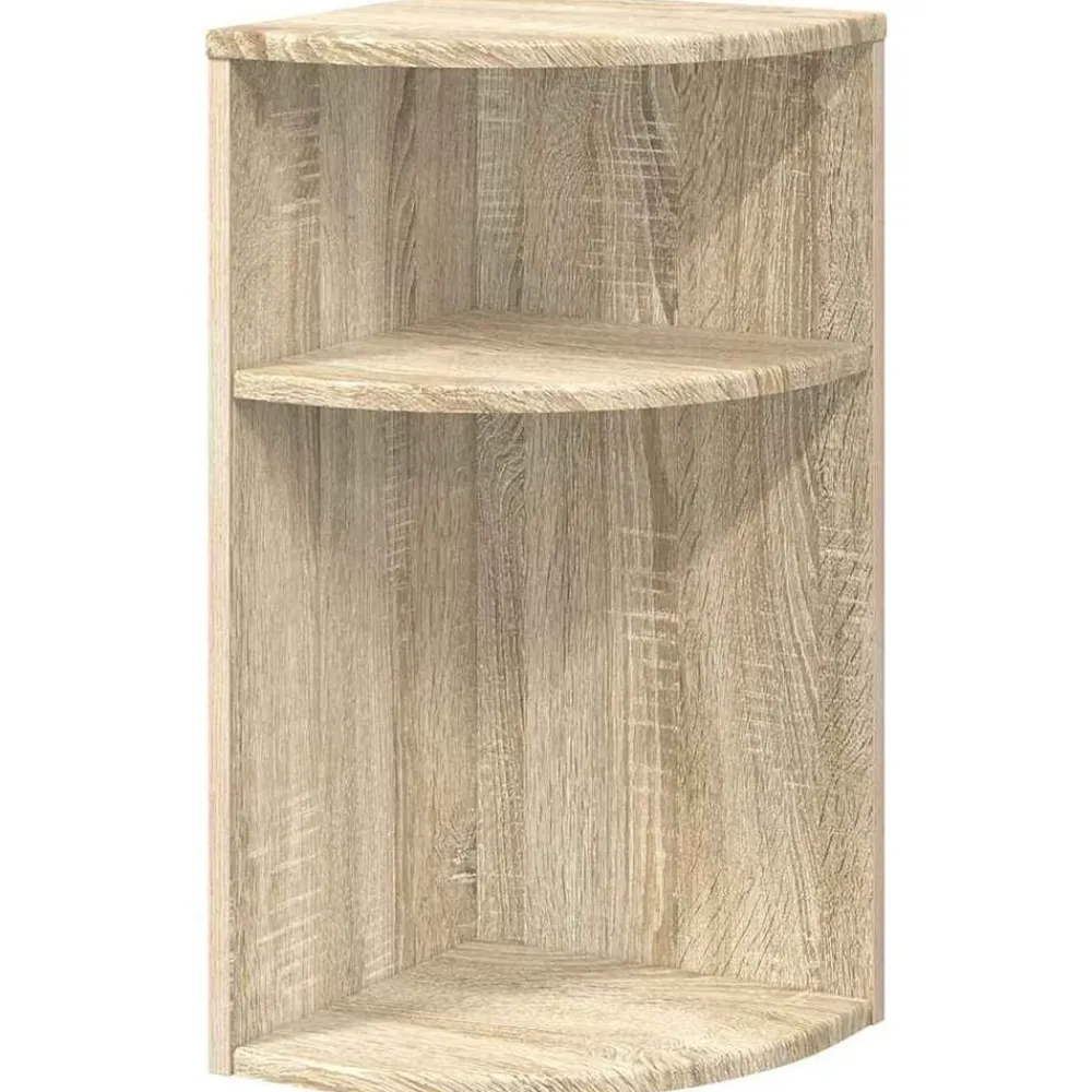 vidaXL Table d'appoint Chêne Sonoma 29,6 x 29,6 x 60 cm