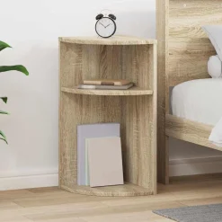 vidaXL Table d'appoint Chêne Sonoma 29,6 x 29,6 x 60 cm