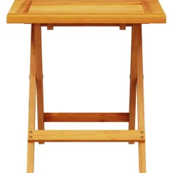 vidaXL Table d’appoint de jardin 40x40x40 cm bois d'acacia massif