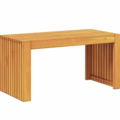 Tables-vidaXL Table d'appoint Huile Naturelle 70 x 35 x 35 cm