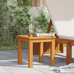 vidaXL Table d'appoint Huile Naturelle 35 x 35 x 34 cm