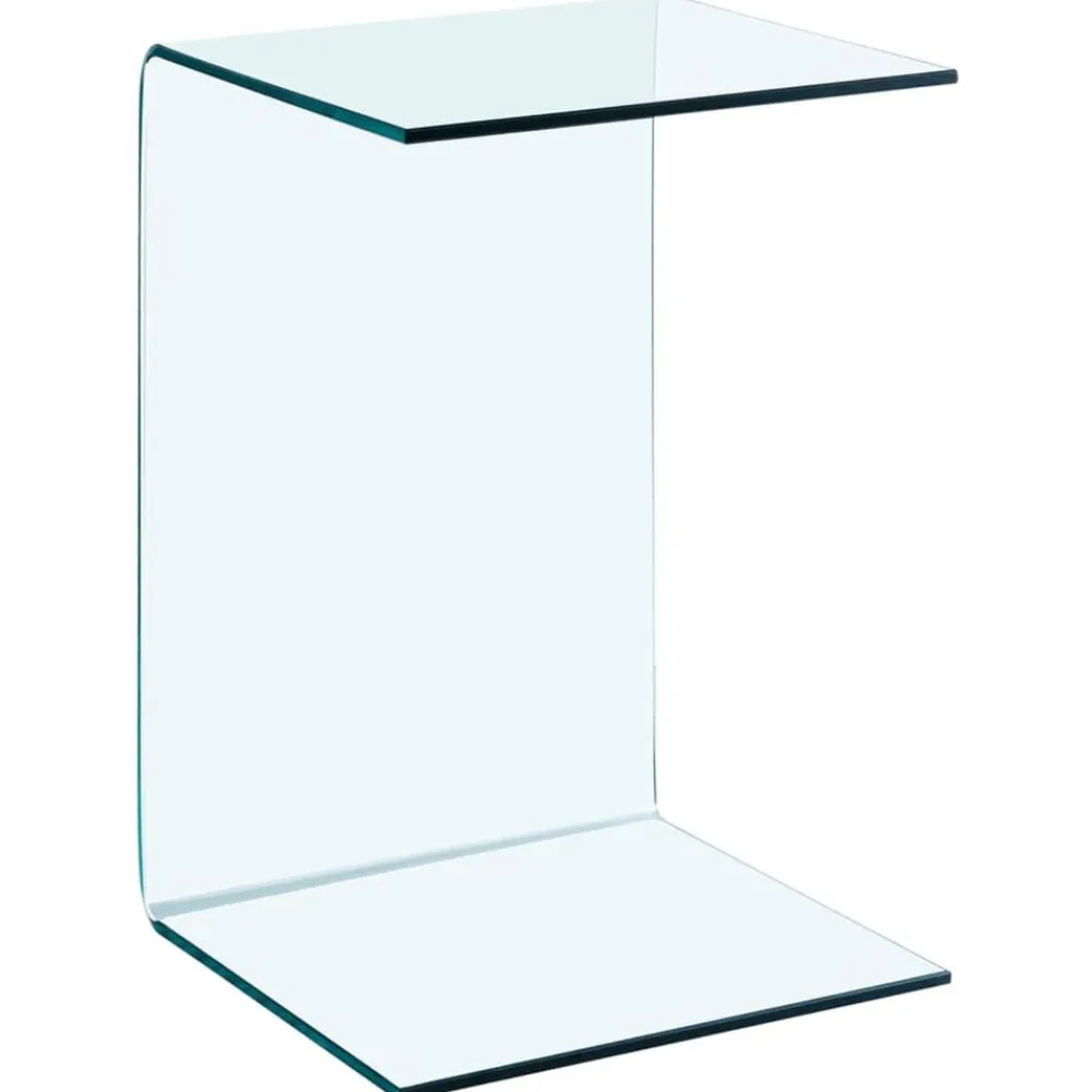 vidaXL Table d'appoint 40x40x60 cm Verre trempé