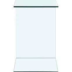 vidaXL Table d'appoint 40x40x60 cm Verre trempé