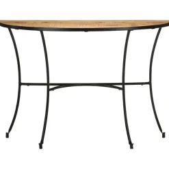 vidaXL Table d'appoint 110x40x77 cm Bois de manguier massif