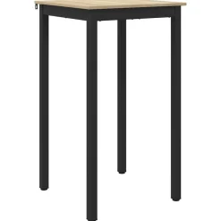 Tables-vidaXL Table de bar debout Bois d'ingénierie Ch&ecirc;ne sonoma