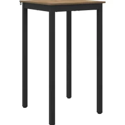 Tables-vidaXL Table de bar debout Bois d'ingénierie ch&ecirc;ne artisanal