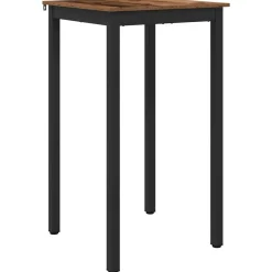 vidaXL Table de bar debout Bois d'ingénierie