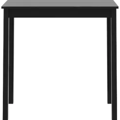 vidaXL Table de bar MDF noir 115x55x107 cm