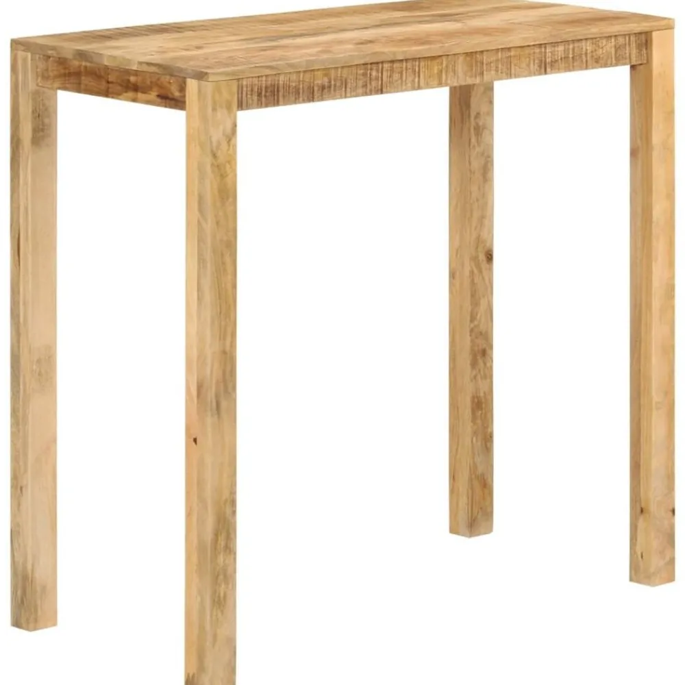 Tables-vidaXL Table de bar 112x55x108 cm Bois de manguier massif