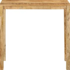 Tables-vidaXL Table de bar 112x55x108 cm Bois de manguier massif