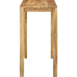 Tables-vidaXL Table de bar 112x55x108 cm Bois de manguier massif