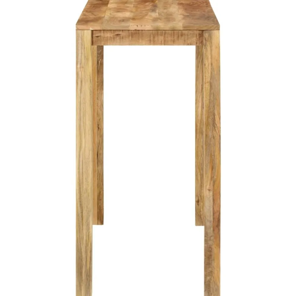 Tables-vidaXL Table de bar 112x55x108 cm Bois de manguier massif