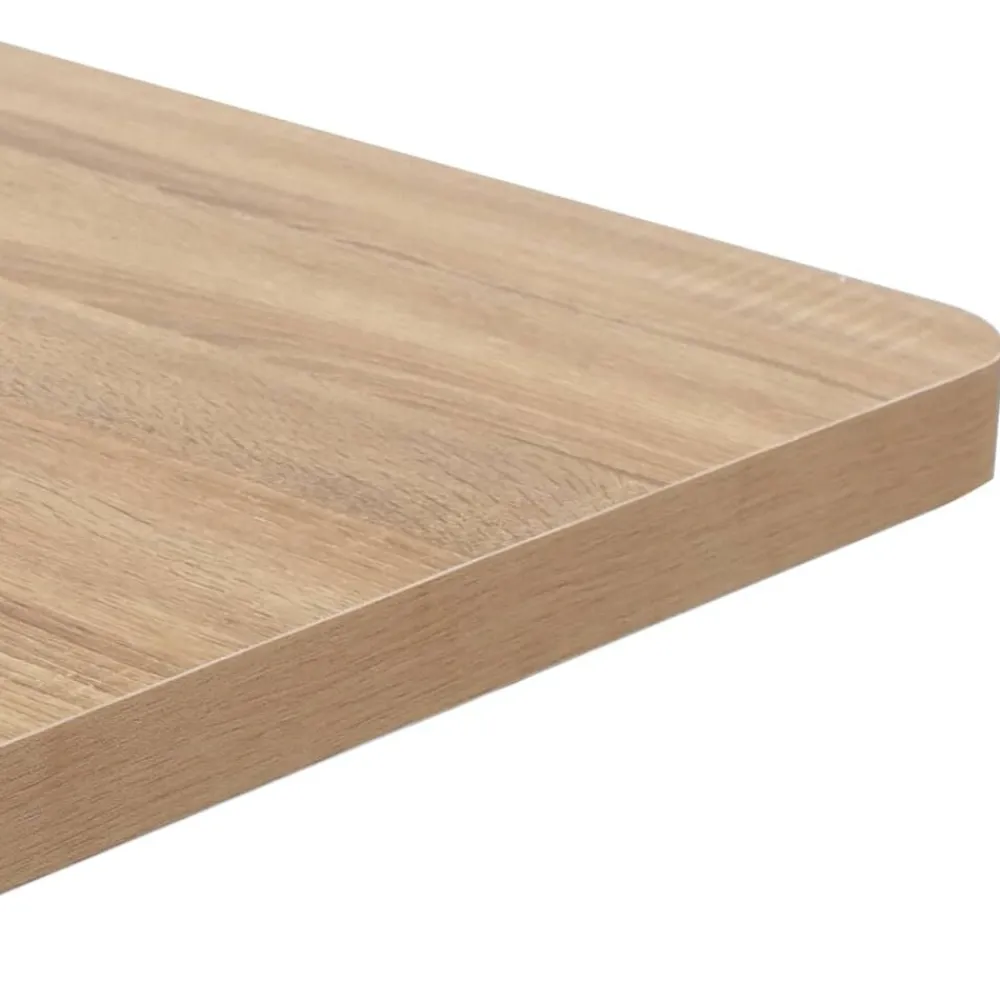 vidaXL Table de bistro marron clair 50x50 cm MDF