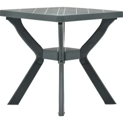 vidaXL Table de bistro 70x70x72 cm Plastique