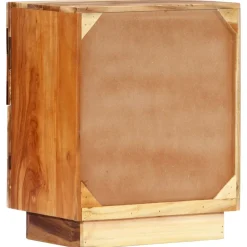 Tables-vidaXL Table de chevet 40 x 30 x 50 cm Bois de récupération massif