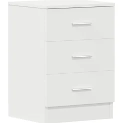 vidaXL Table de chevet 38 x 35 x 56 cm Bois d'ingénierie