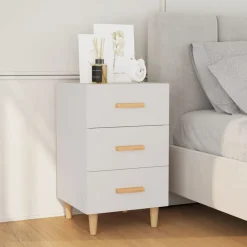 vidaXL Table de chevet 40x40x66 cm bois d'ingénierie