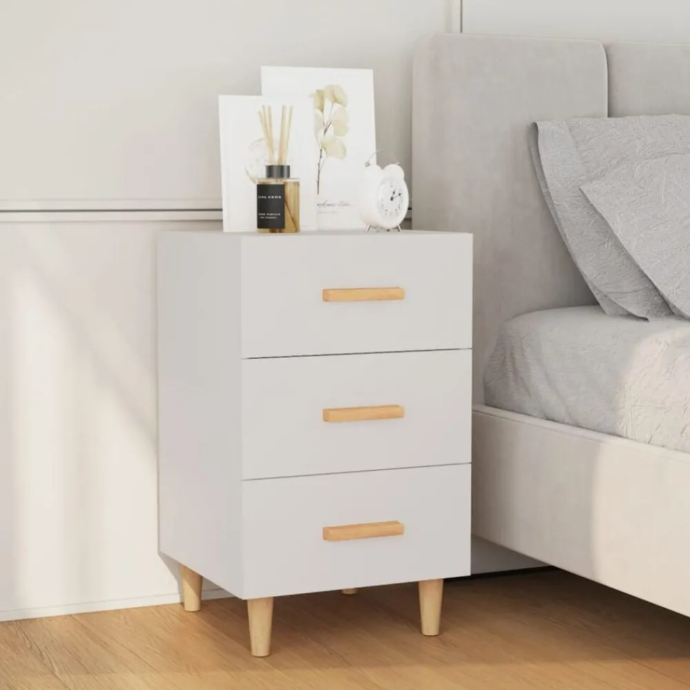 vidaXL Table de chevet 40x40x66 cm bois d'ingénierie