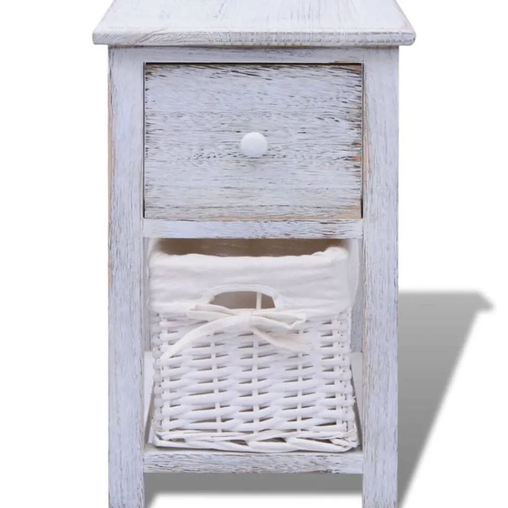 vidaXL Table de chevet Bois