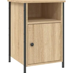 vidaXL Table de chevet chêne sonoma 40x42x60 cm bois d'ingénierie