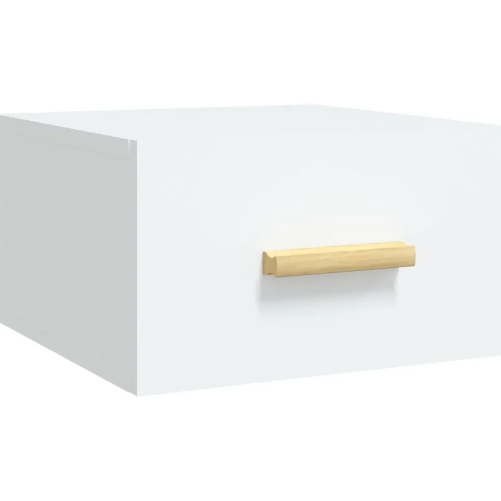 vidaXL Table de chevet murale 35x35x20 cm