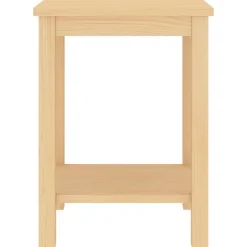 vidaXL Table de chevet naturel 35x30x47 cm bois de pin massif
