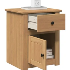 vidaXL Table de chevet PANAMA 46x40x57 cm bois massif de pin