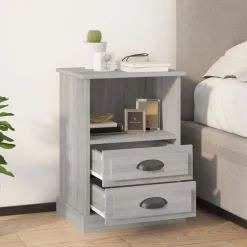 vidaXL Table de chevet 43x36x60 cm